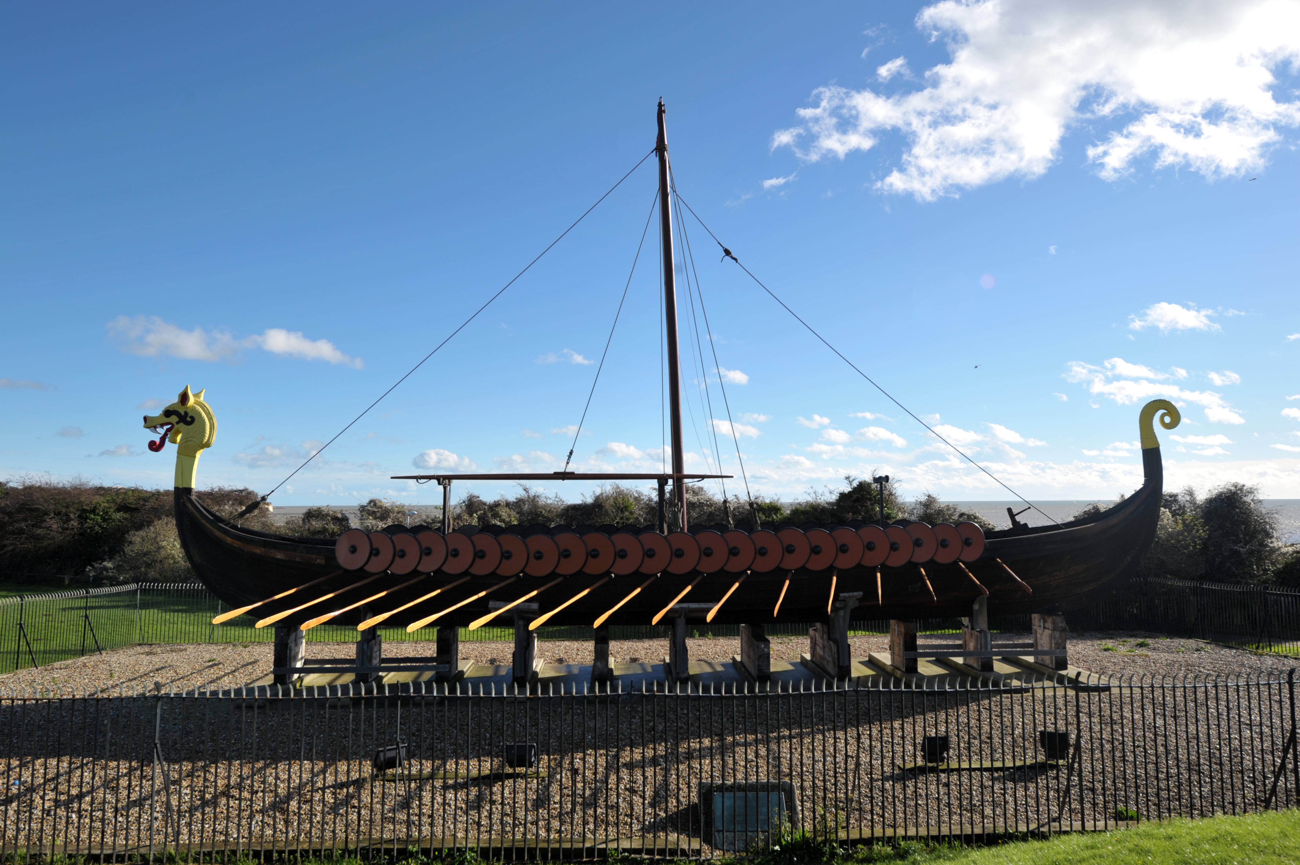 Viking Ship Hugin, Cliffsend. Credit Thanet Tourism.JPG