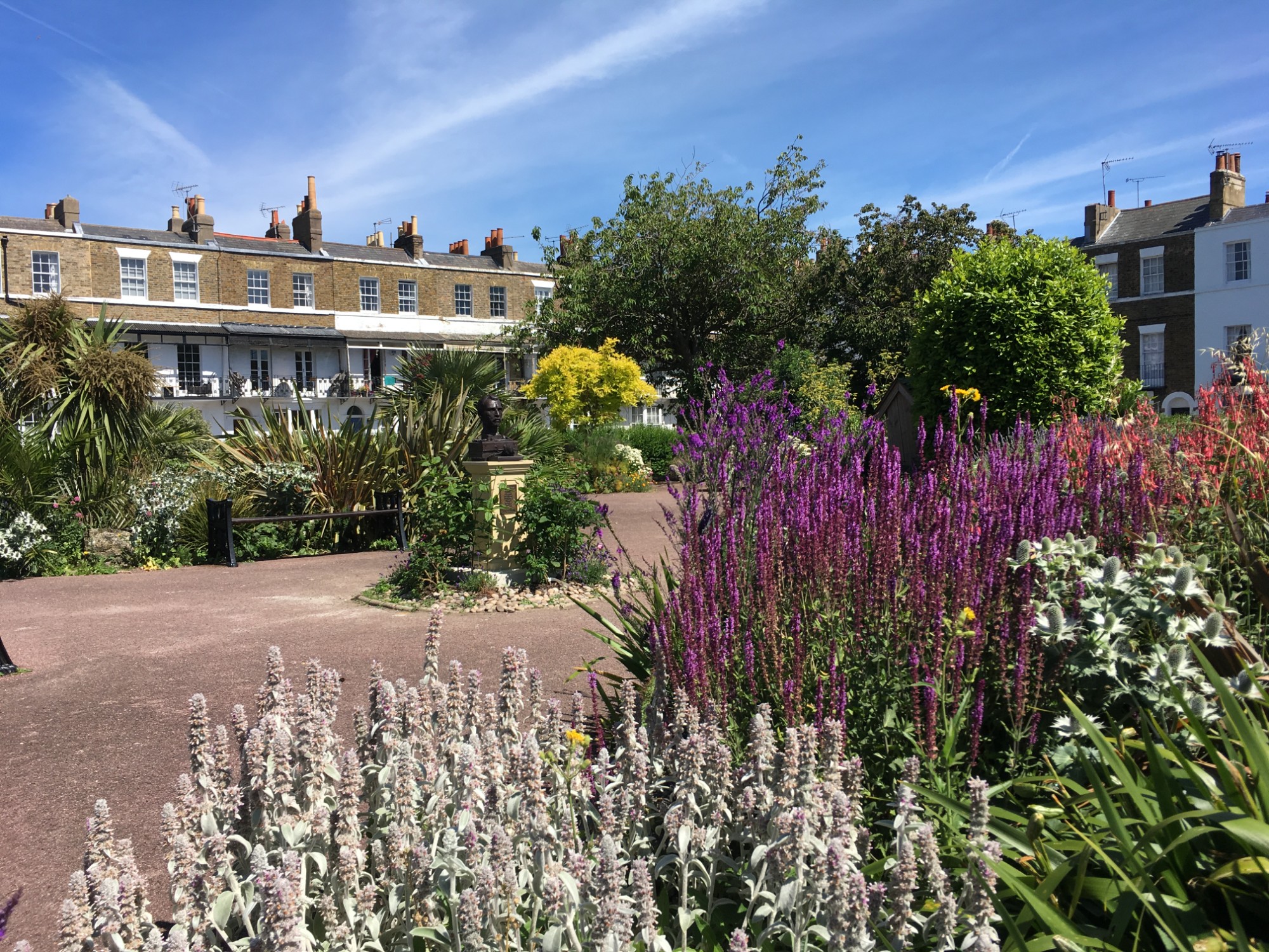 Van Gogh Garden. Credit Diane Harvey White