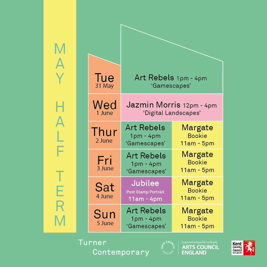 May 2022 Half Term Workshops at Turner Contemporary