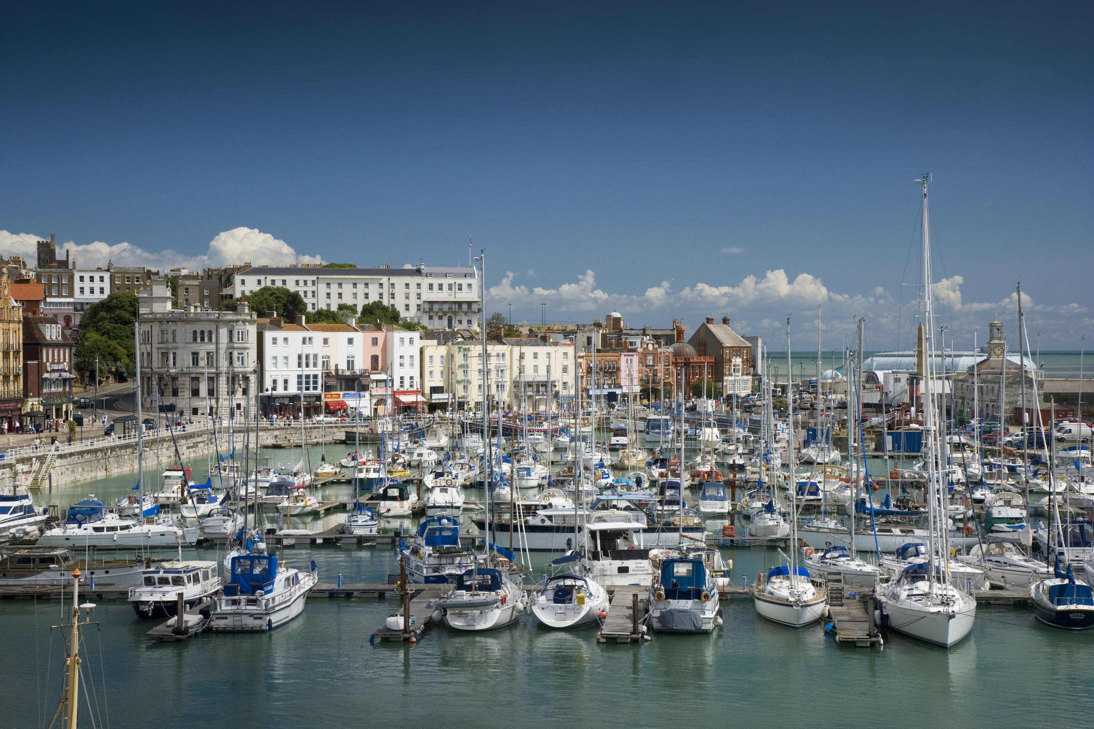 Ramsgate Royal Harbour Marina (L) Credit Thanet Tourism, Britain on View, Rod Edwards.jpg